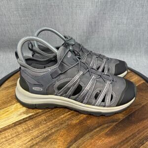 Keen Terradora II Women's Size 6 Hiking Shoes Sandals ATS Gray Outdoor